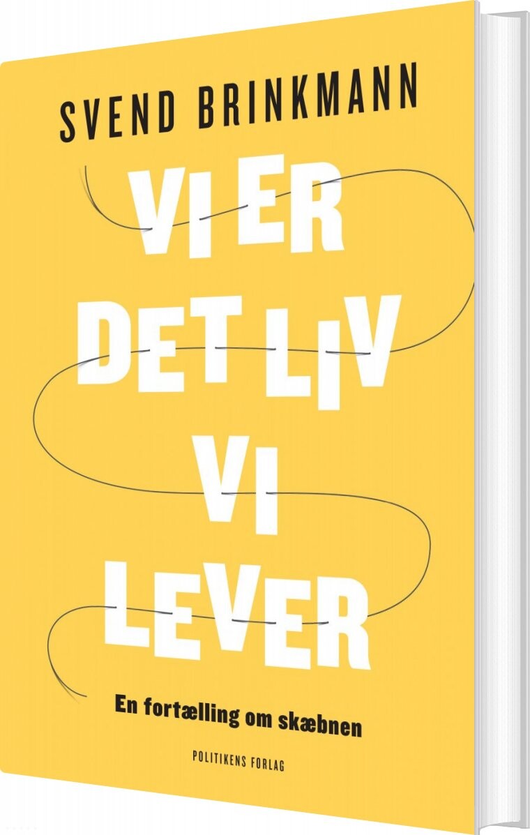 Billede af Vi Er Det Liv Vi Lever - Svend Brinkmann - Bog