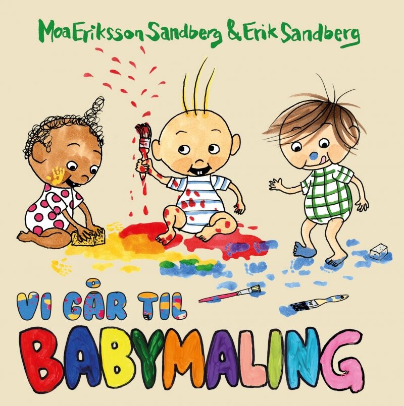 Vi Går Til Babymalning - Moa Eriksson Sandberg - Bog