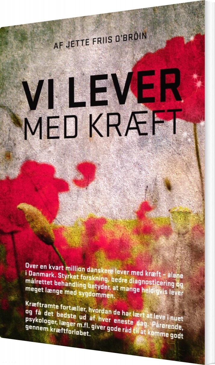 Billede af Vi Lever Med Kræft - Jette Friis O'broin - Bog