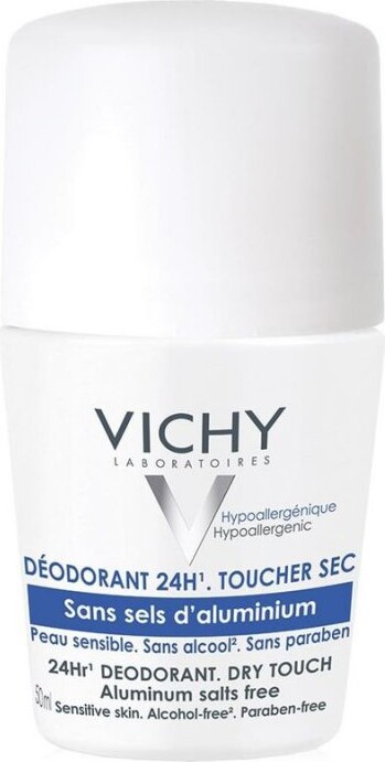 Vichy Roll On Deo - Antiperspirant 24h Uden Alkohol 50 Ml