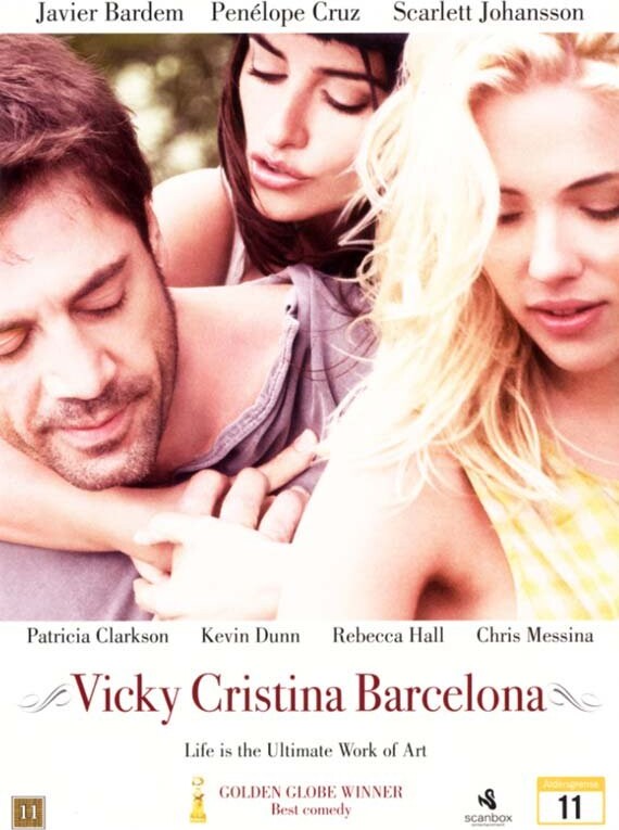 Se Vicky Christina Barcelona - DVD - Film hos Gucca.dk