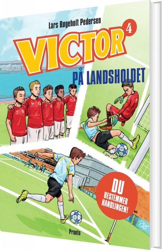 Billede af Victor På Landsholdet - Lars Bøgeholt Pedersen - Bog
