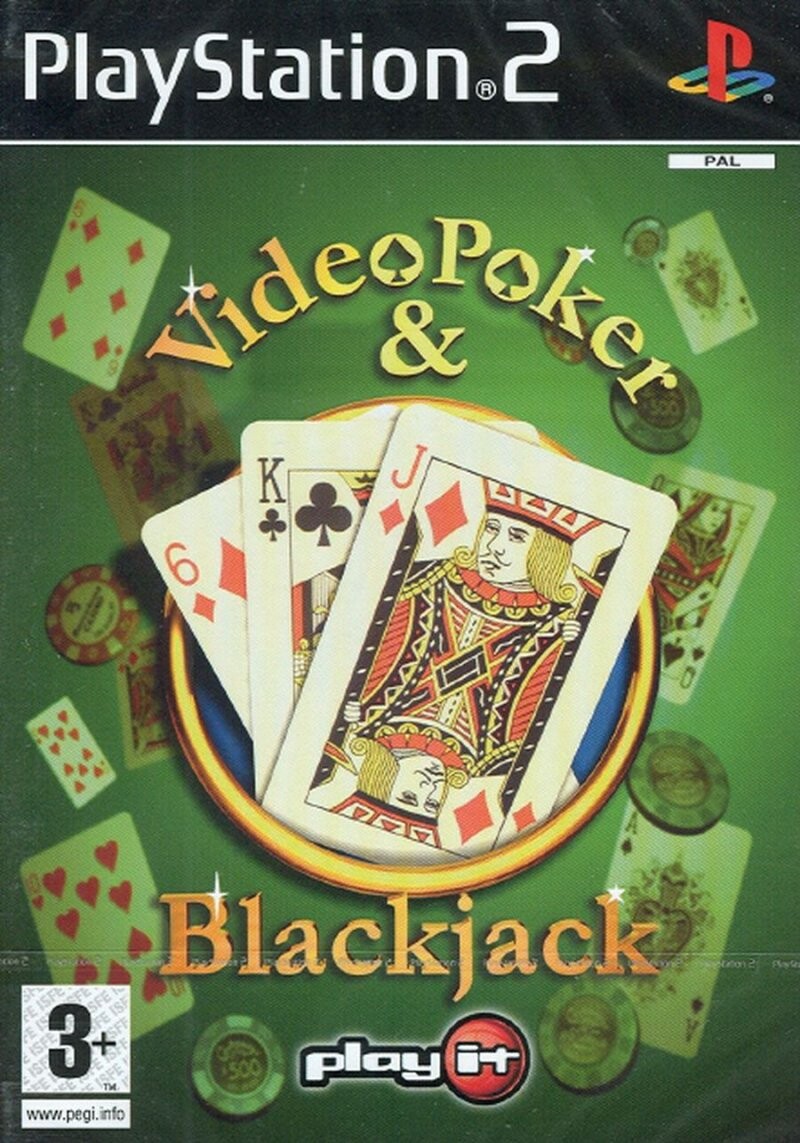 Videopoker & Blackjack - PS2 (5060057021637)