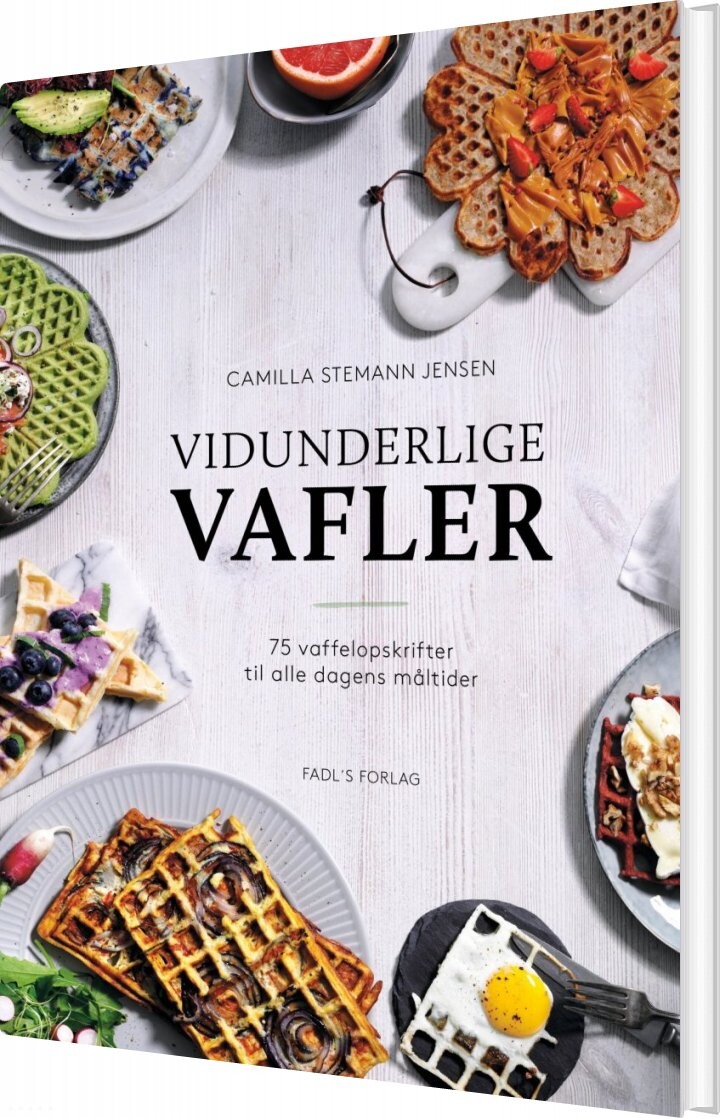 Billede af Vidunderlige Vafler - Camilla Stemann Jensen - Bog