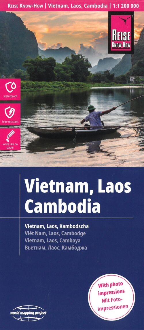Billede af Vietnam, Laos, Cambodia - Reise Know-how - English Book