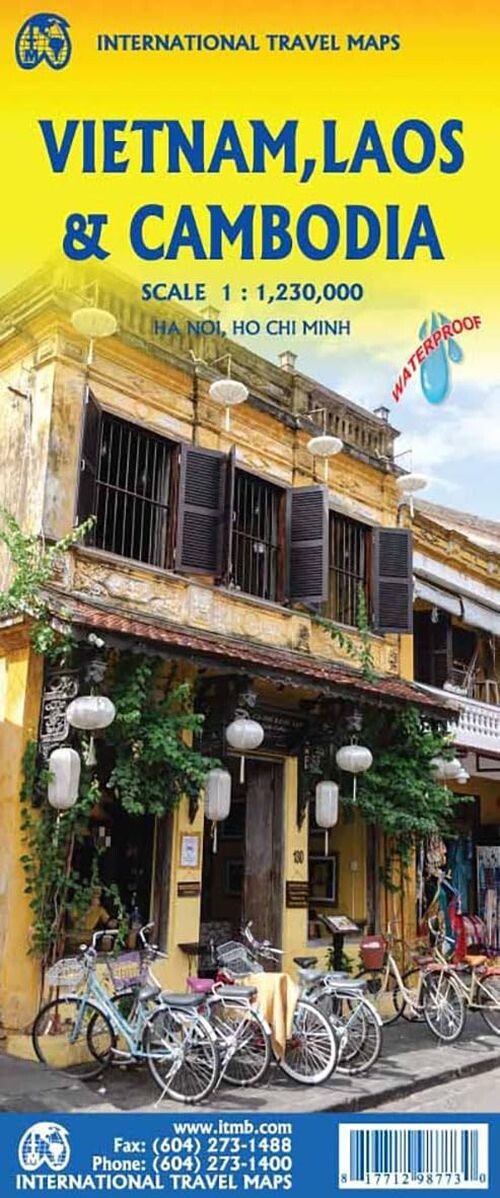 Vietnam, Laos & Cambodia - English book