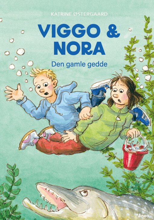 Billede af Viggo & Nora - Den Gamle Gedde, Grøn Læseklub - Katrine østergaard - Bog
