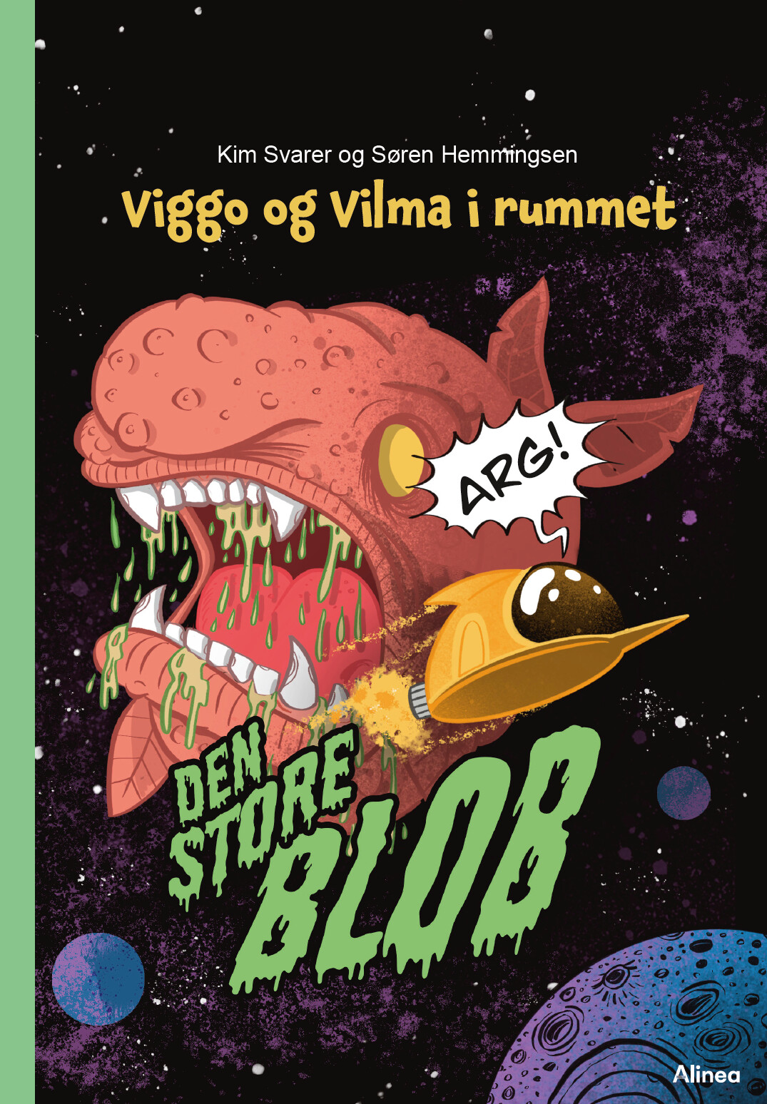 Viggo Og Vilma I Rummet - Den Store Blob, Grøn Læseklub - Søren Hemmingsen - Bog