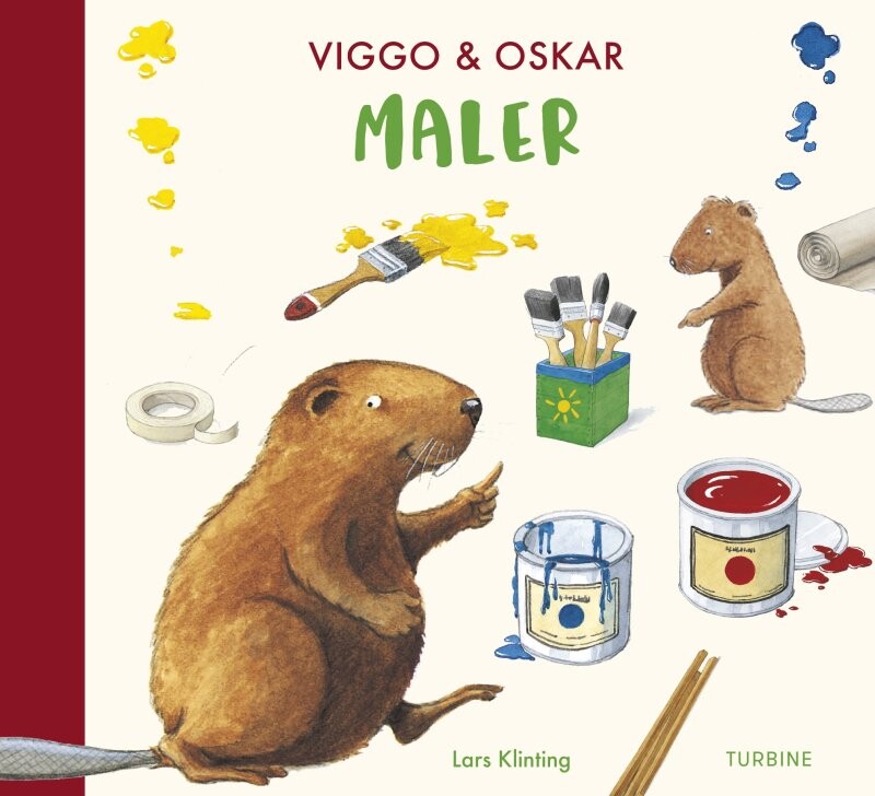 Billede af Viggo & Oskar Maler - Lars Klinting - Bog