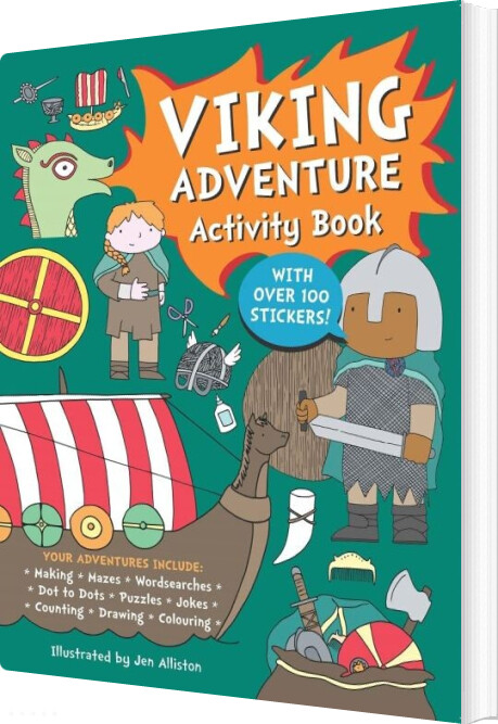 Viking Adventure Activity Book - Jen Alliston - English Book