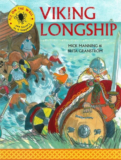 Billede af Viking Longship - Mick Manning - English Book