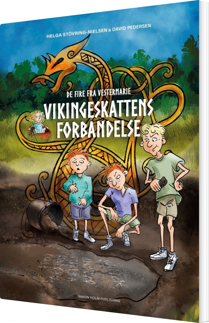 Billede af Vikingeskattens Forbandelse - Helga Stövring - Nielsen - Bog
