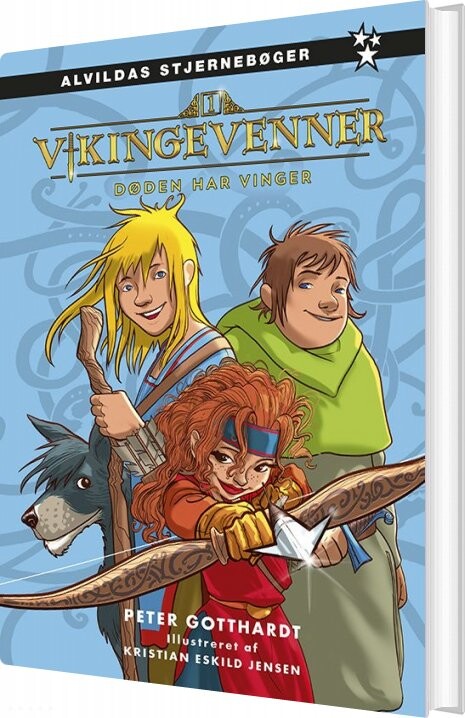 Billede af Vikingevenner 1: Døden Har Vinger - Peter Gotthardt - Bog hos Gucca.dk
