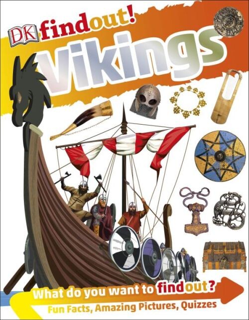 Billede af Vikings - Dkfindout! - Philip Steele - English Book