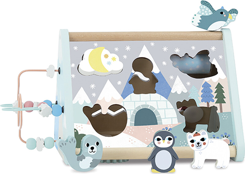 Vilac - Aktivitetstrekant - Træ - Polar