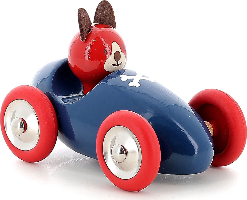 Vilac - Legetøjsbil I Træ - Lucien Hund