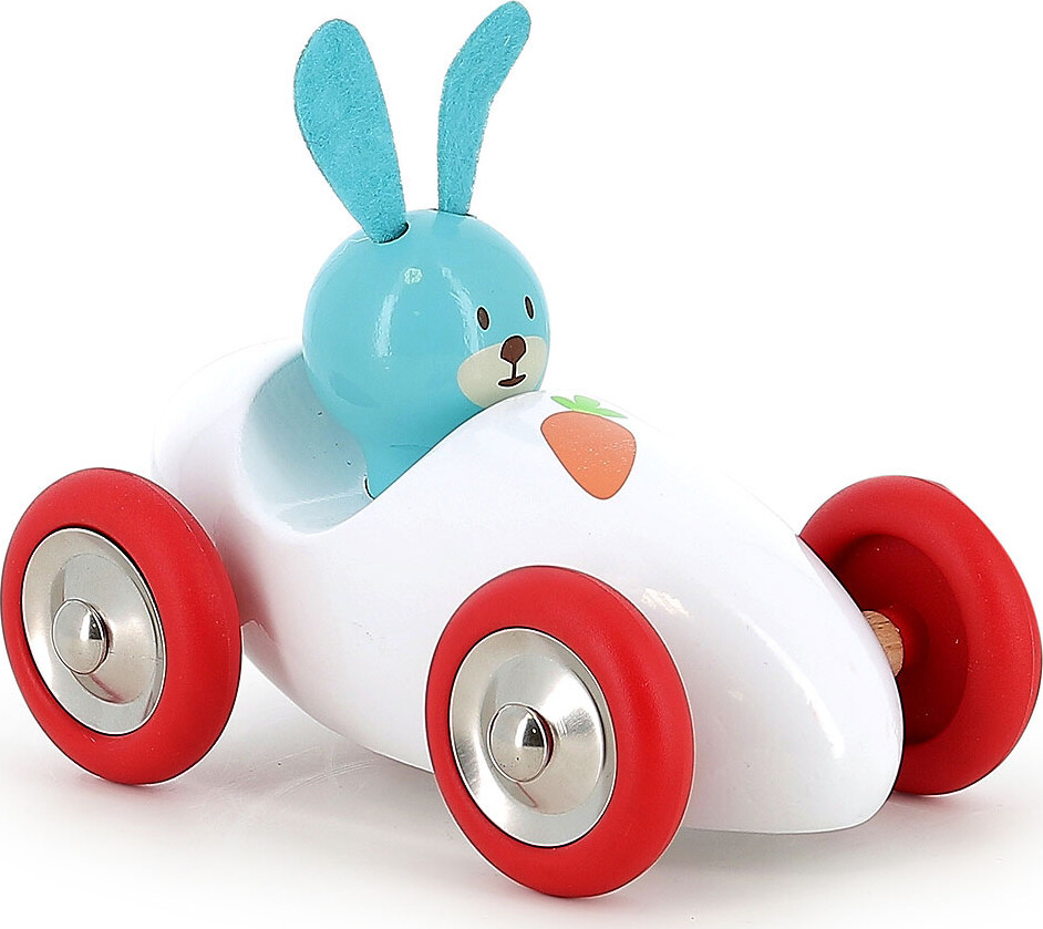 Vilac - Legetøjsbil I Træ - Raoul Kanin