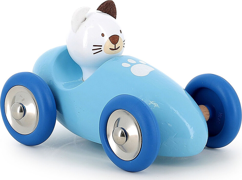 Vilac - Legetøjsbil I Træ - Mariette Kat