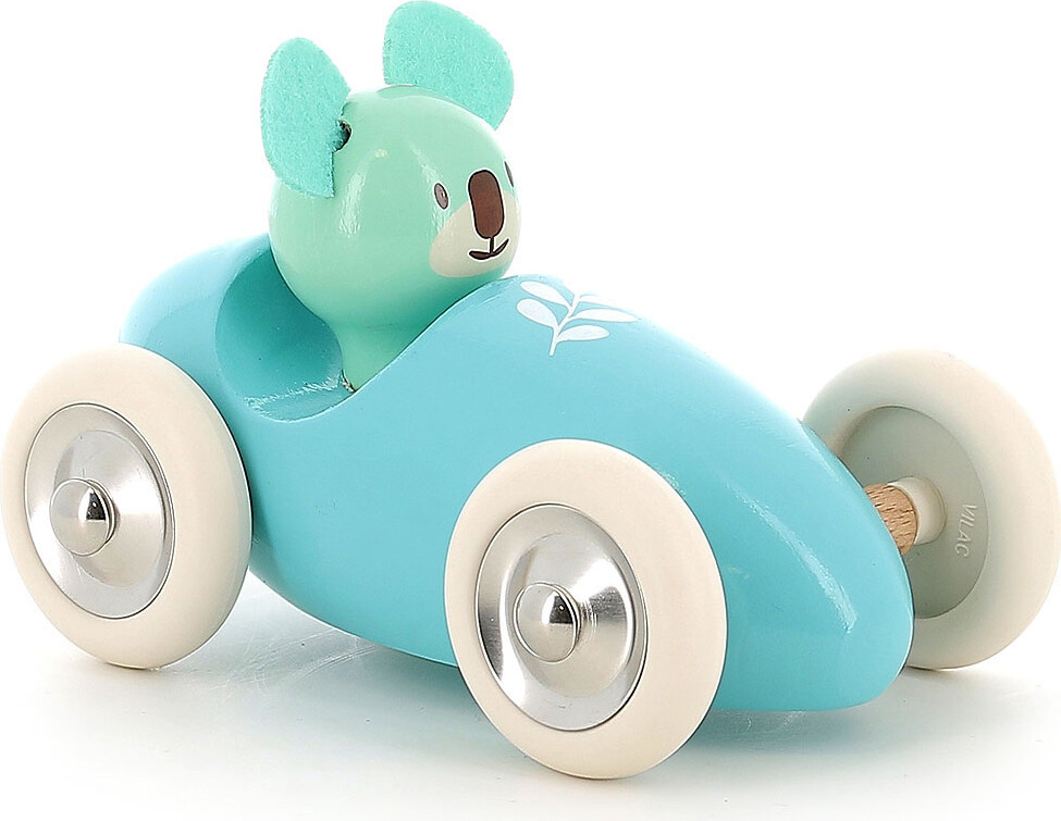 Vilac - Legetøjsbil I Træ - Alice Koala