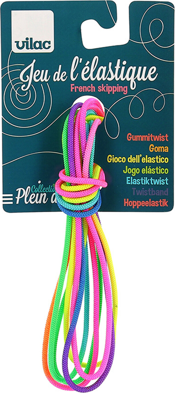 Vilac - Hoppeelastik - Flerfarvet - 150 Cm