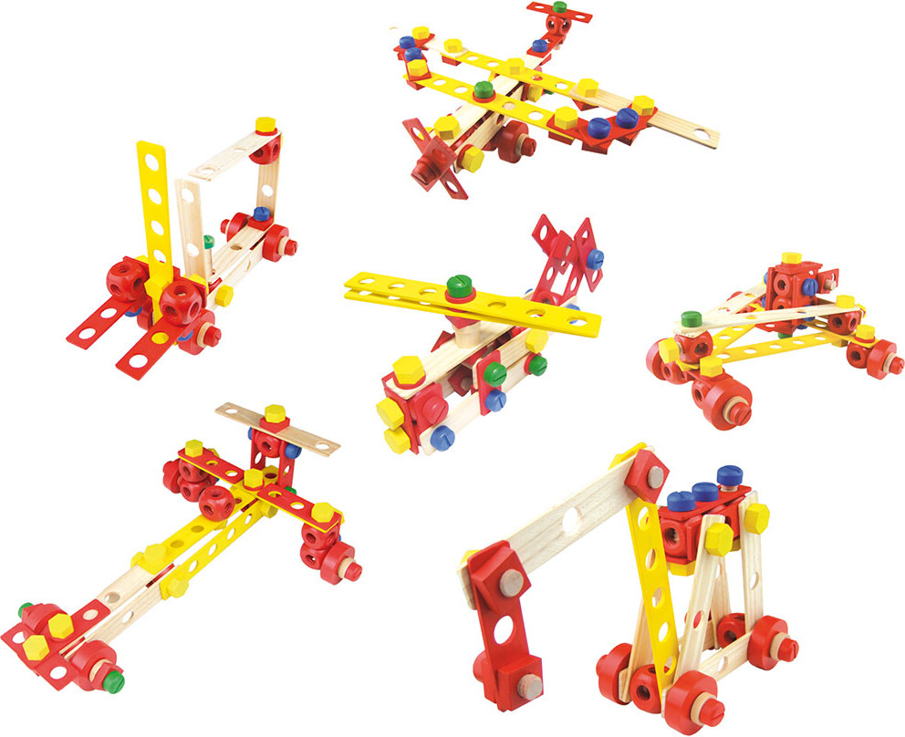 Vilac - Konstruktionslegetøj Byggesæt - 106 Dele