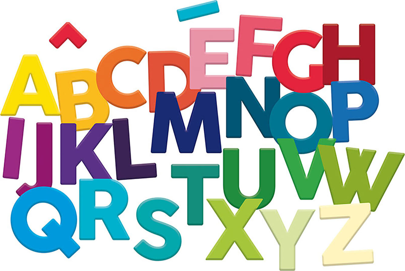 Vilac - Magnet Bogstaver - Store Bogstaver - Træ - 77 Stk