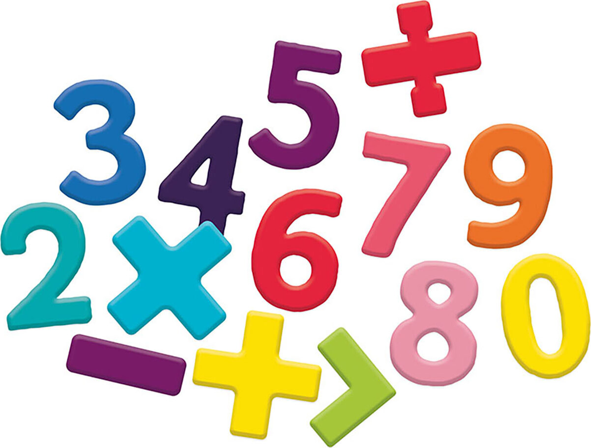 Vilac - Magnet Tal Og Tegn - Træ - 58 Stk