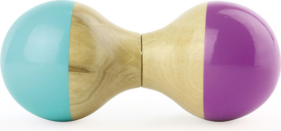 Vilac - Maracas - Turkis Og Violet - Træ