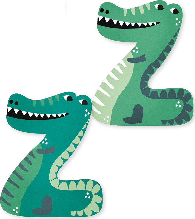 Dyrebogstaver I Træ Til Børneværelset - Z - Vilac - Assorteret