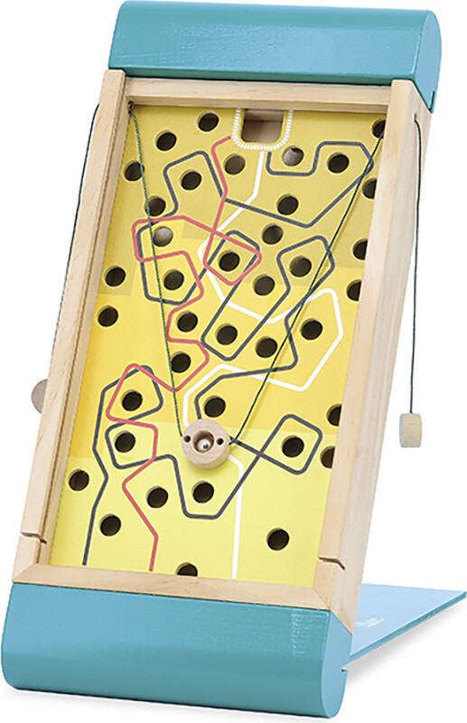 Vilac - Labyrint Spil Med Kugle - 2-i-1 - Træ