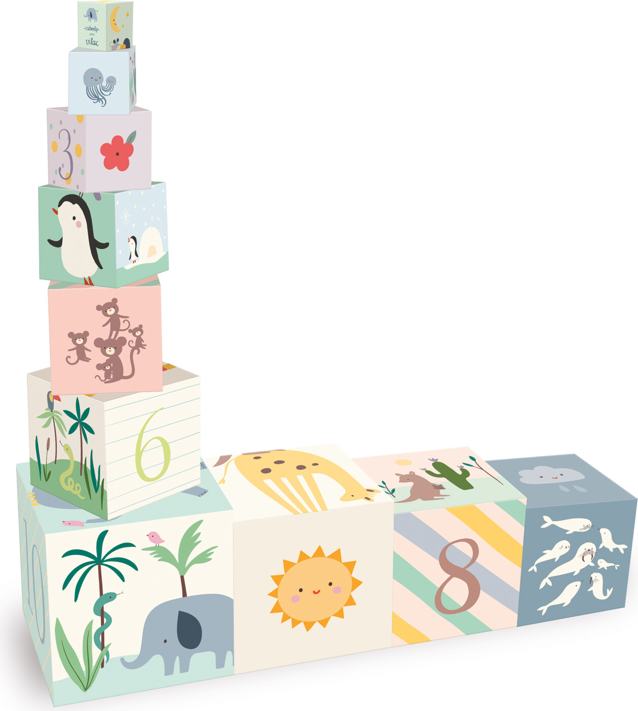 Stableklodser Vilac | Verdens dyr Stimuler finmotorik