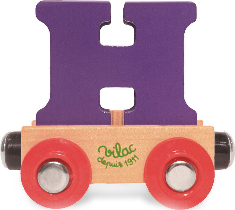 Navnetog I Træ - Bogstav H - Lilla - Vilac