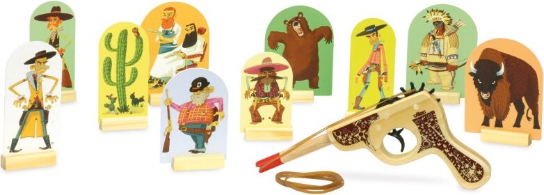 Vilac - Elastik Pistol Med Målskiver