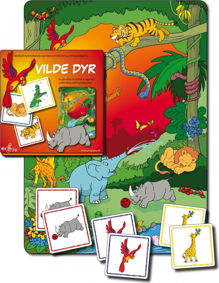 Vilde Dyr - Vendespil Og Fortælleplade