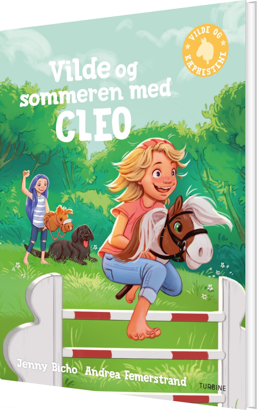 Billede af Vilde Og Kæphestene 2 - Vilde Og Sommeren Med Cleo - Jenny Bicho - Bog