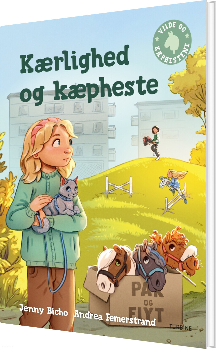 Billede af Vilde Og Kæphestene 3 - Kærlighed Og Kæpheste - Jenny Bicho - Bog