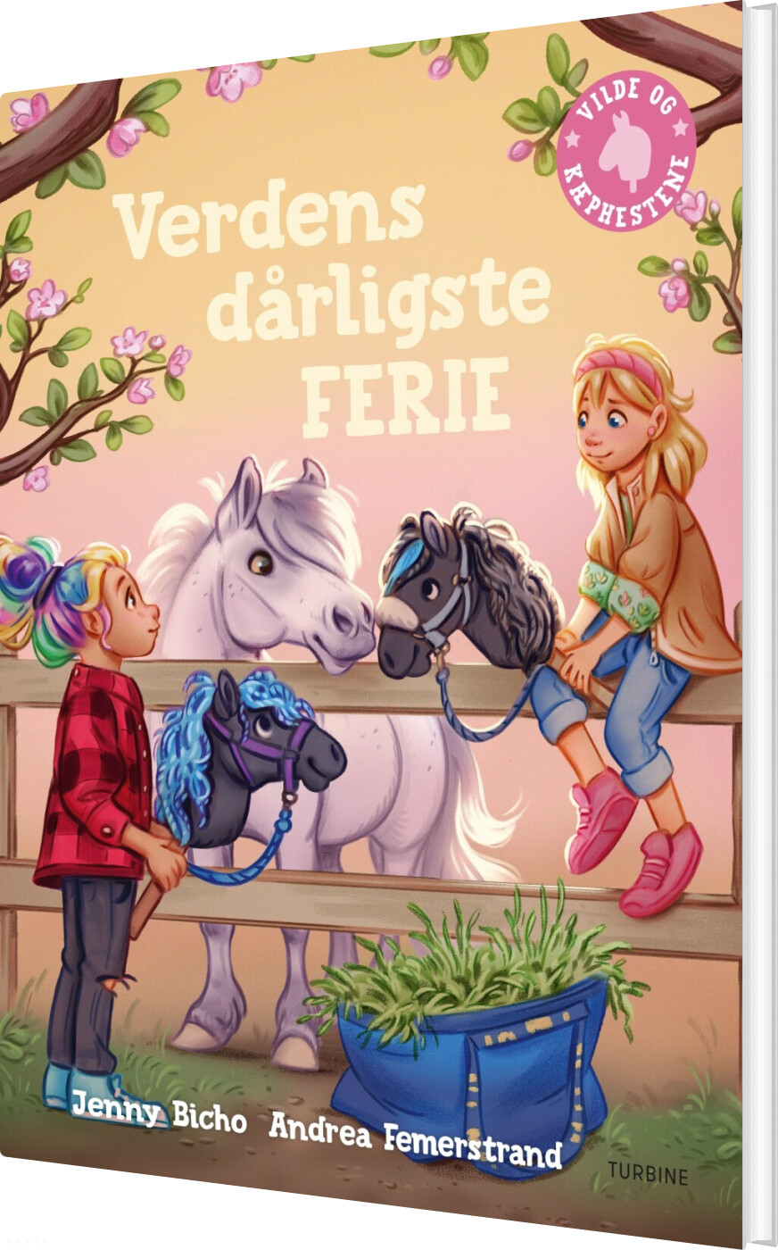 Billede af Vilde Og Kæphestene 4 - Verdens Dårligste Ferie - Jenny Bicho - Bog