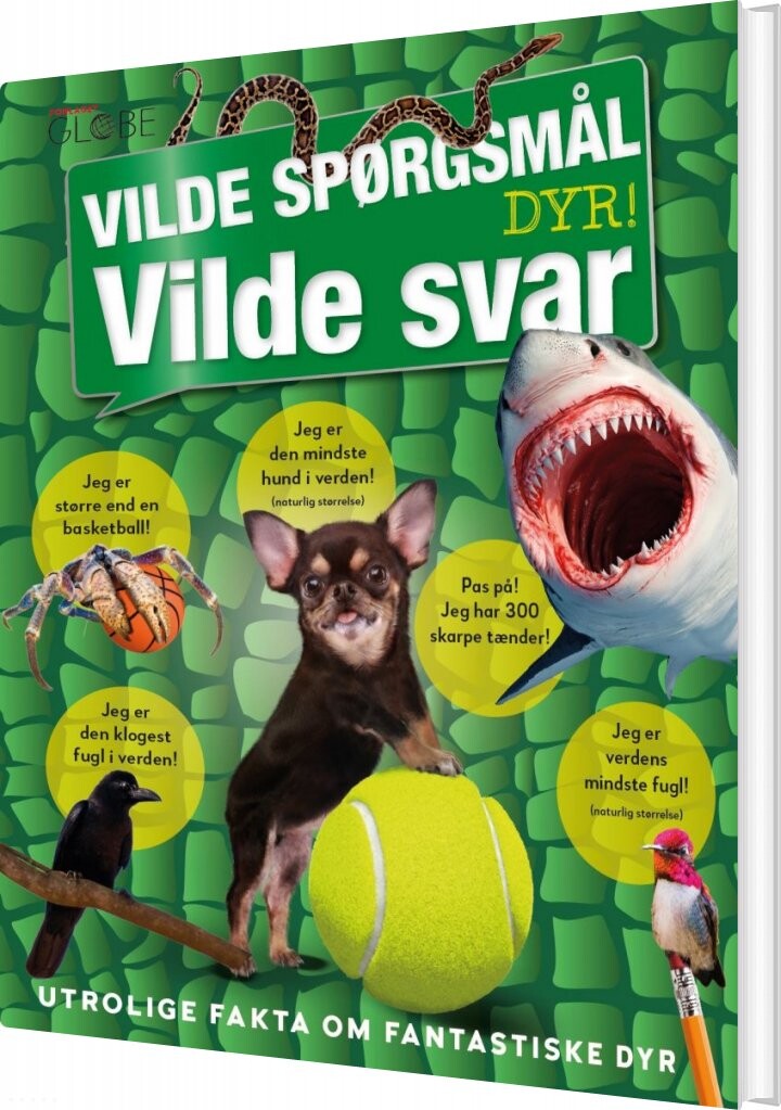 Billede af Vilde Spørgsmål Vilde Svar - Dyr - Diverse - Bog hos Gucca.dk