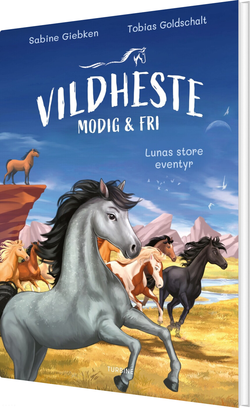 Billede af Vildheste - Modig Og Fri. Lunas Store Eventyr - Sabine Giebken - Bog