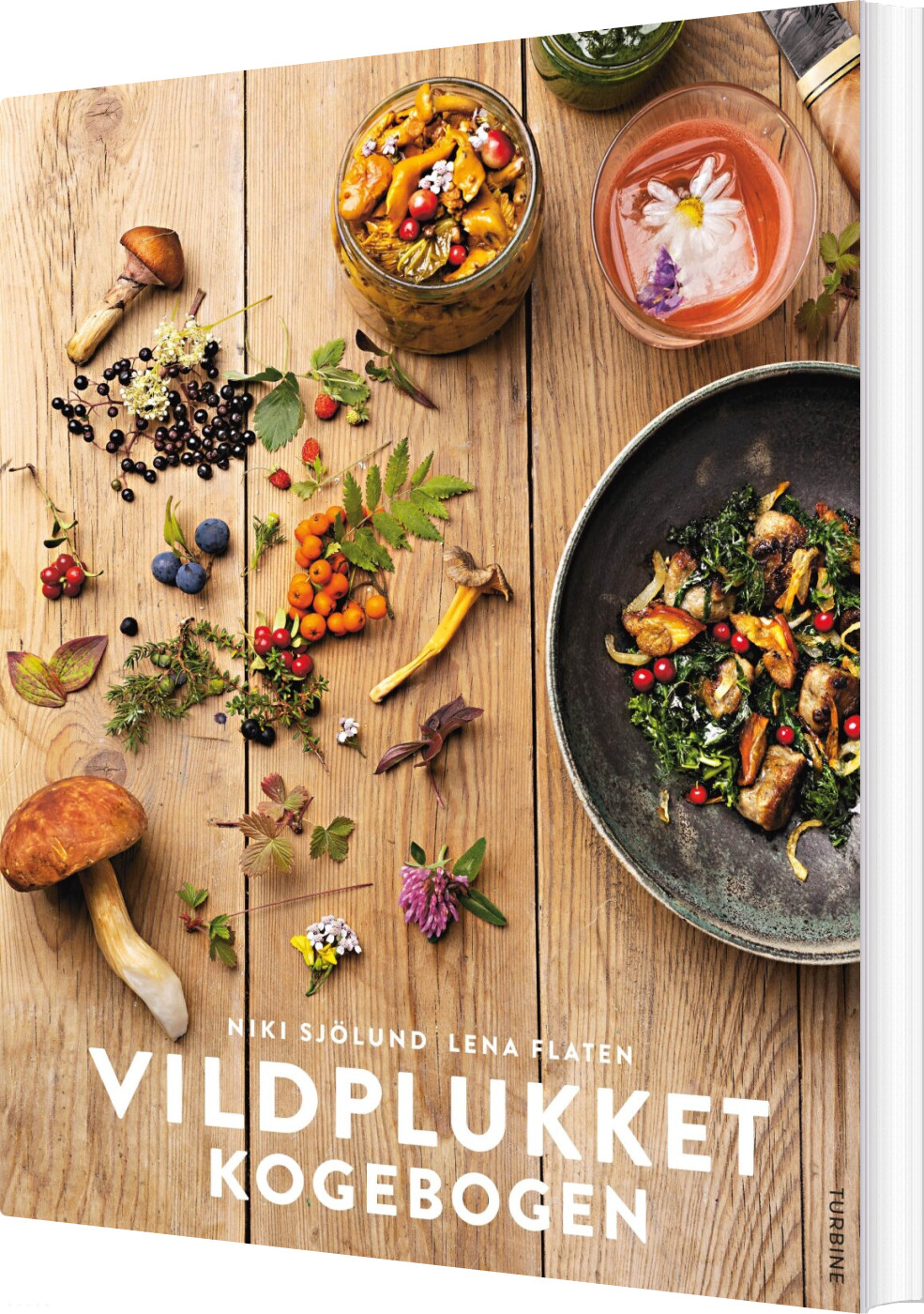 Vildplukket - Kogebogen - Niki Sjölund - Bog