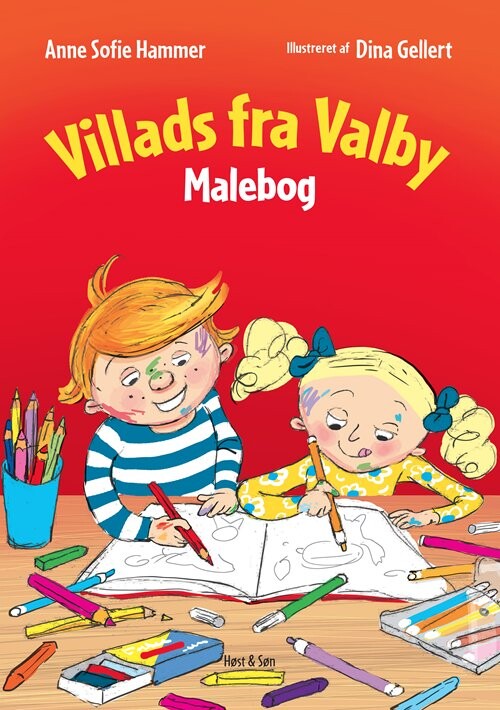 Villads Fra Valby - Malebog - Anne Sofie Hammer - Bog