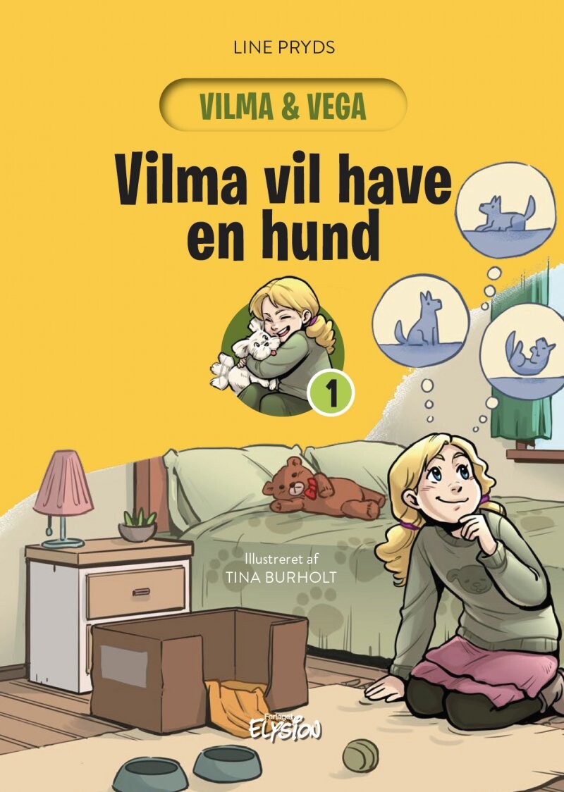 Billede af Vilma Vil Have En Hund - Line Pryds - Bog