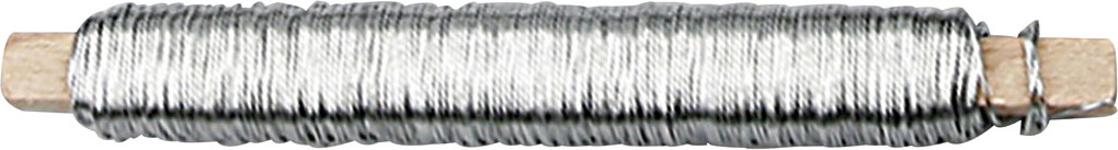 3: Vindseltråd - Tykkelse 0,6 Mm - Sølv - 50 M