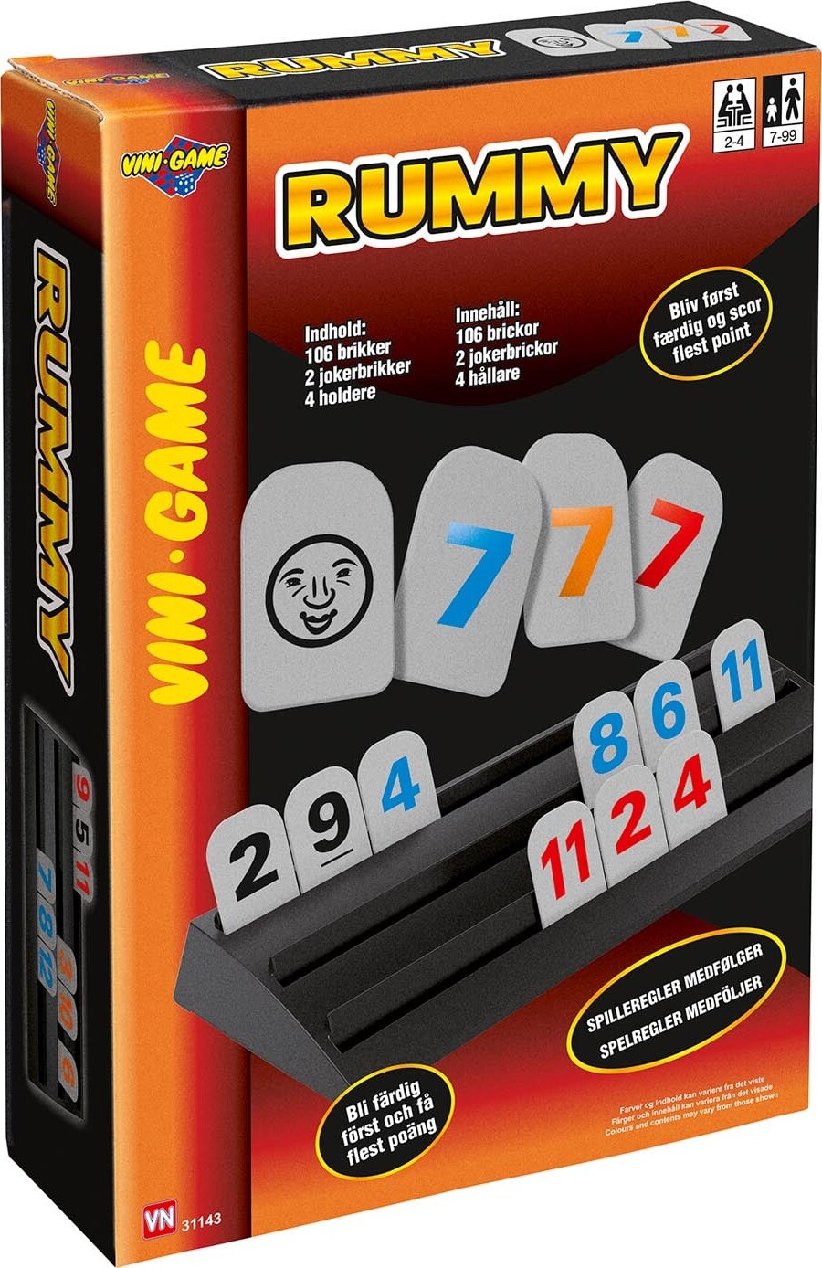 Vini Game - Rummy, 4 Players (31143)