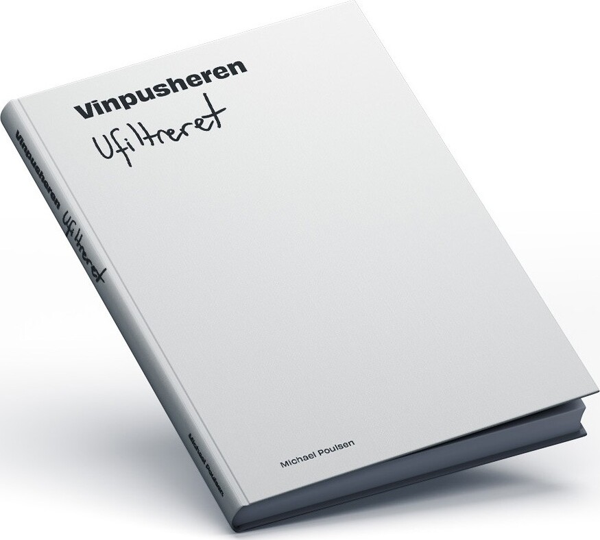 Billede af Vinpusheren Ufiltreret - Michael Poulsen - Bog