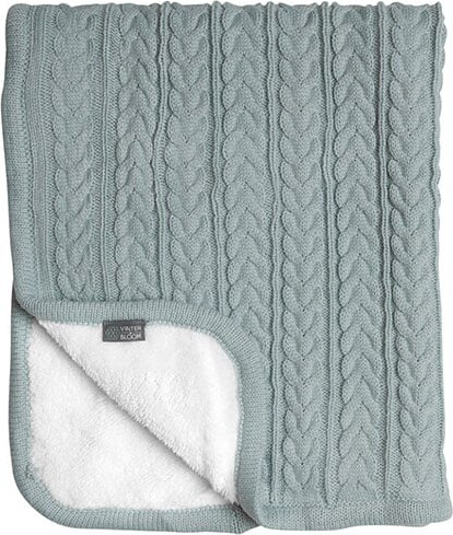 Vinter & Bloom - Baby Fleece Tæppe - Sage Green