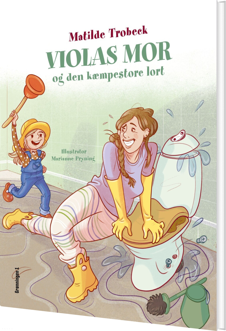 Violas Mor Og Den Kæmpestore Lort - Matilde Trobeck - Bog