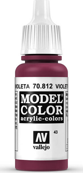 Billede af Violet Red Mat 17ml - 70812 - Vallejo