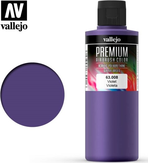 Se Vallejo - Premium Airbrush Maling - Violet 200 Ml hos Gucca.dk