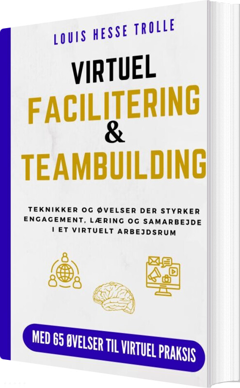 Billede af Virtuel Facilitering & Teambuilding - Louis Hesse Trolle - Bog